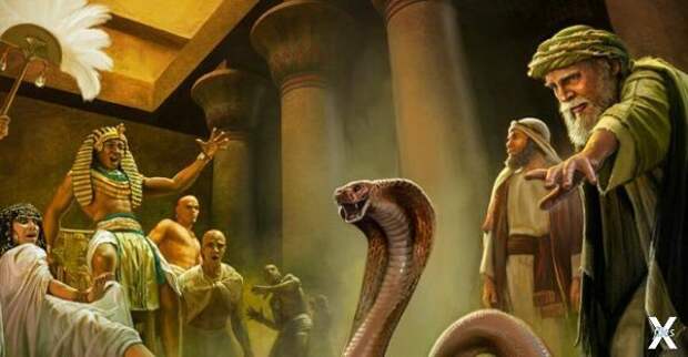Чудесное превращение жезла в змея
