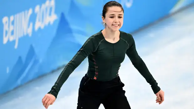 Валиева второй раз за день вышла на тренировку на Играх в Пекине