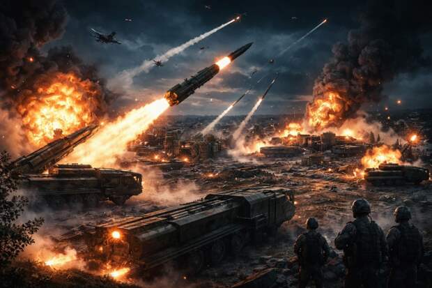 Лютый удар возмездия России обрушился на Украину, десятки объектов стёрли в пыль