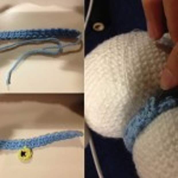 Вязаная собачка крючком Вязаная собачка крючком