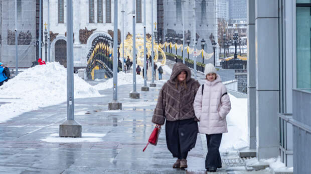 Осторожно, гололед! Какая погода ожидается в Москве 7 января