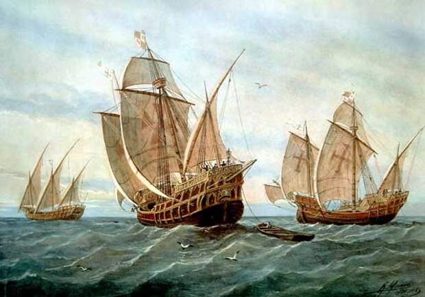 Каравеллы первой экспедиции Колумба