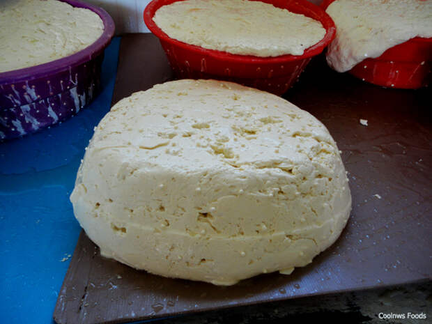 вынимаем из дуршлага