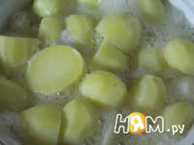 Приготовление вареников с картошкой и жаренным луком: шаг 6