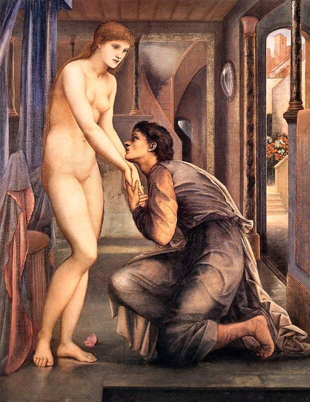 Edward Burne-Jones - Pygmalion, The Soul Attains, De. Берн-Джонса сэра Эдварда Коли