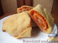 Фото к рецепту: Вертута с тыквой по-молдавски