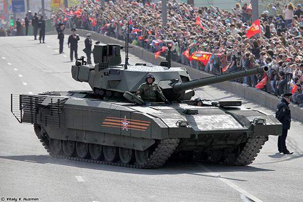 Армата Т-14 головная боль для США: американские машины не в силах одолеть российский танк 