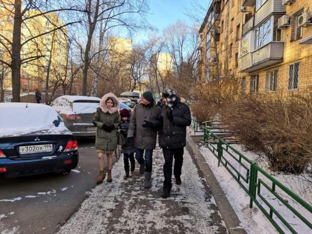 Алексей Борисенко совершит обход дворов вдоль Волоколамского шоссе фото предоставлено управой района Сокол
