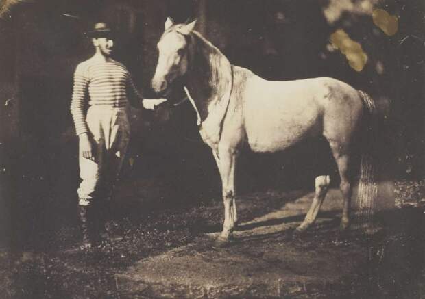 5. Конь и конюх. 1855 год.  история, фото