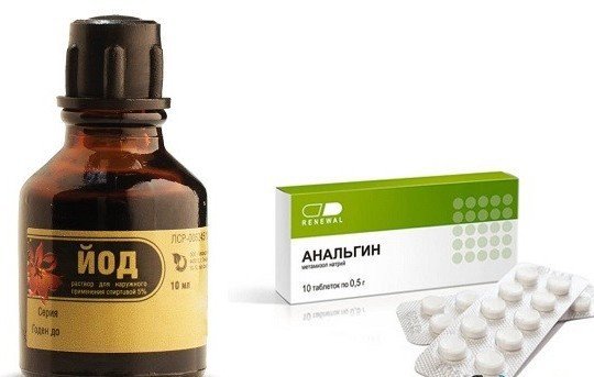 Бабушкина растирка для суставов (йод + анальгин) Бабушкина растирка для суставов (йод + анальгин)
