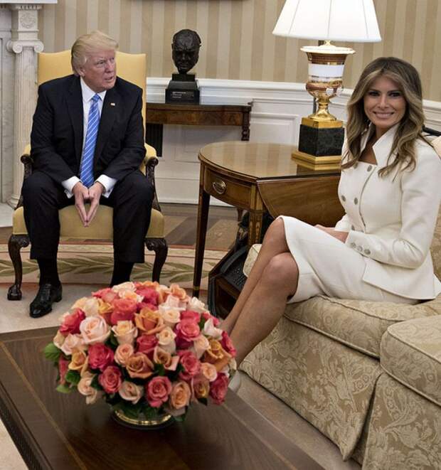 Меланья Трамп и Дональд Трамп Меланья Трамп и Дональд Трамп