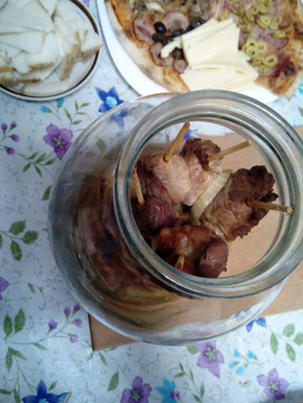 Шашлык в банке. Шашлык в банке.