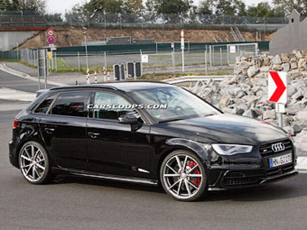 Тестовый прототип нового Audi RS3. Фото CarPix с сайта carscoops.com