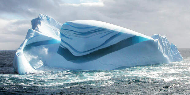 Полосатые айсберги