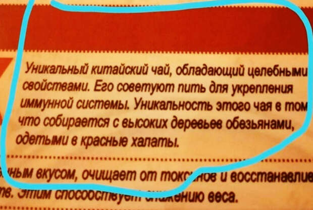 Похоже, автор этого текста скурил весь чай...| Фото: pisez.com.