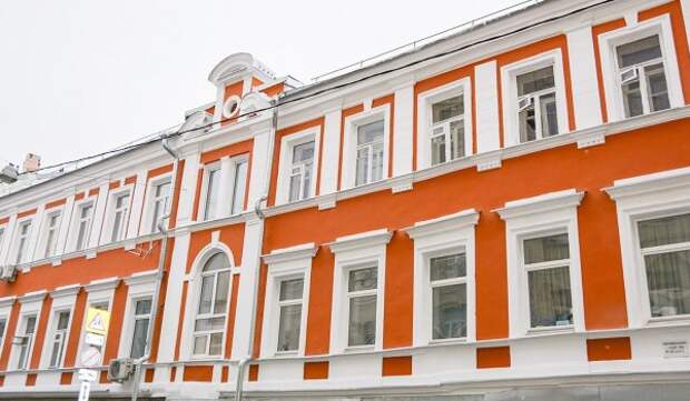 Продолжается восстановление исторических фасадов в Москве