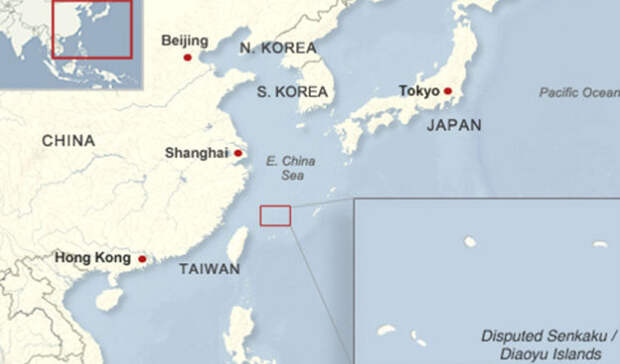 Острова Сенкаку Китай и Япония Китай защищает свои интересы и в Восточно-Китайском море: острова Сенкаку стали яблоком раздора извечных врагов, Китая и Японии. В 2010 году дипломатическое противостояние чуть не переросло в серьезный военный кризис — и все из-за одного китайского рыболовного траулера в регионе.