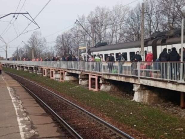 Электричка волоколамск дедовск