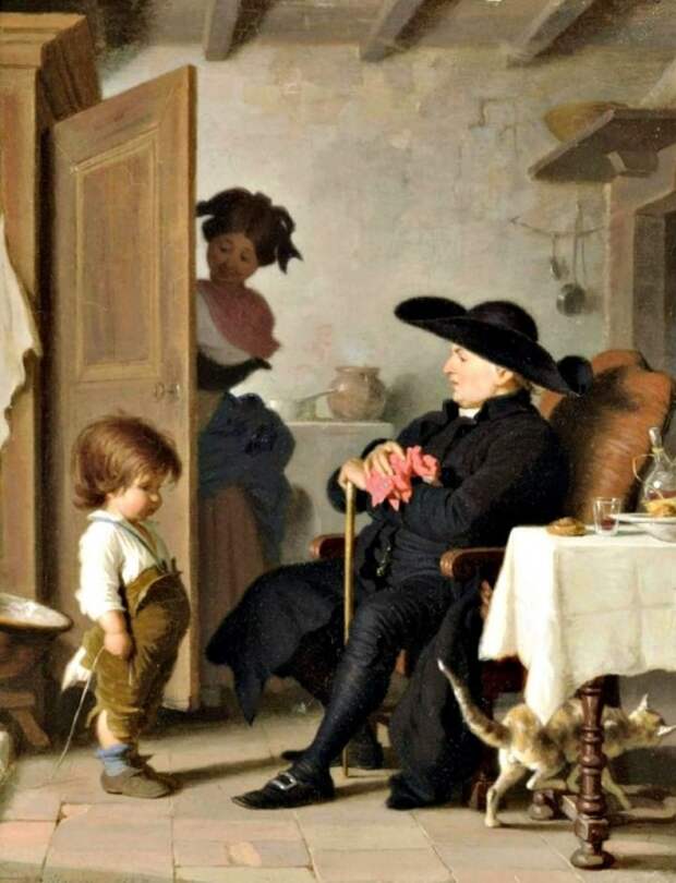 художник Альфред Жак ван Мюйден (Alfred van Muyden) картины – 18