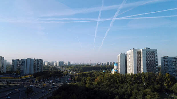 НЛО замечен над Каширским шоссе в Москве