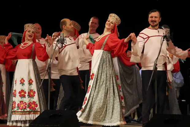 Концерт Хора Пятницкого в Московском международном Доме музыки