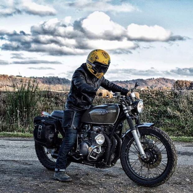 Honda cafe racer, байк, мото, мотоцикл