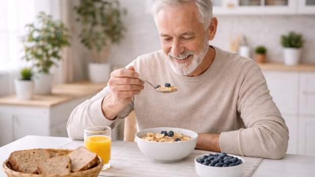 Диетологи заявили, что начало дня с тарелки овсянки может стать залогом долгой жизни