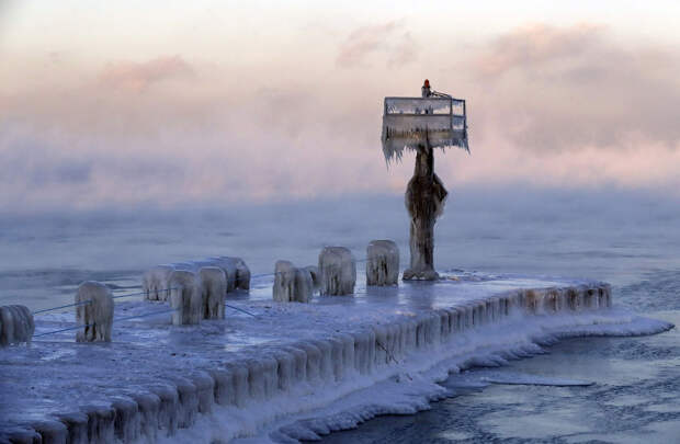 Замерзший мир этой зимой на снимках