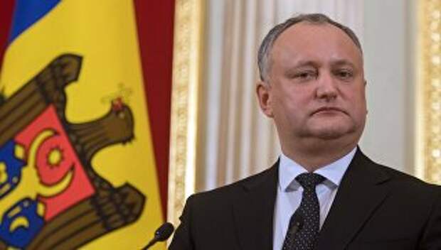 Президент Молдовы Игорь Додон. Архив