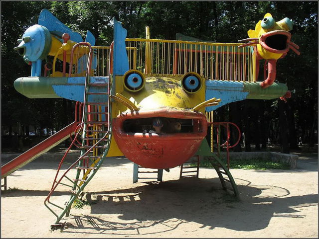 Самые удивительные детские площадки мира