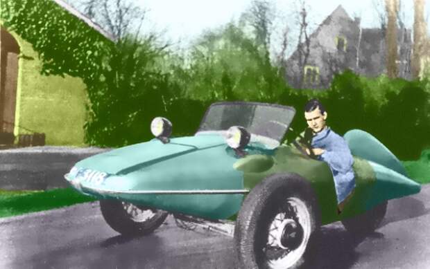 Концепт автомобили прошлого века в цветных фото Авто Своими руками, авто, концепт, концепты, приколы, самоделки