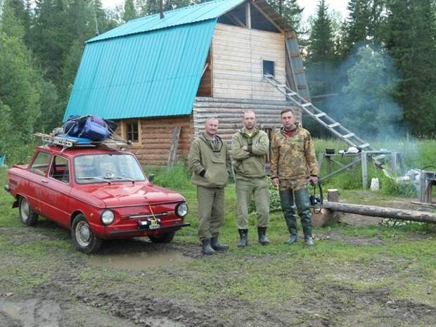 На Запорожце к перевалу Дятлова Автопутешествия, заз