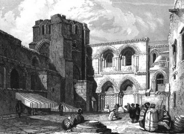 Лестница на одной из гравюр (примерно 1832 год). Лестница на одной из гравюр (примерно 1832 год).