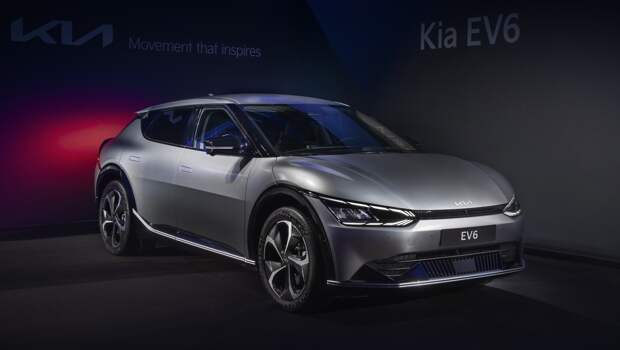 Российские продажи электрокара Kia EV6 начнутся в 2022 году