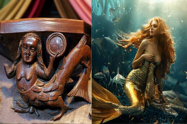 Как русалка стала русалкой: история образа от чудовища до секс-символа