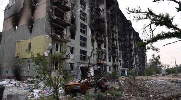 Северодонецк после обстрелов ВСУ