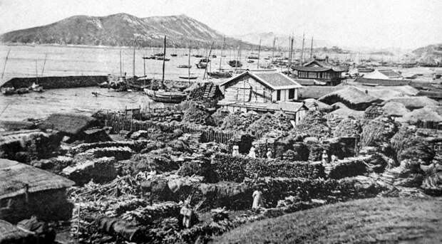Корейский порт Чемульпо, где в начале Русско-японской войны состоялось морское сражение между русским крейсером "Варяг" и японской эскадрой контр-адмирала Сотокити Уриу