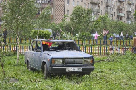 Ураган в Московской области