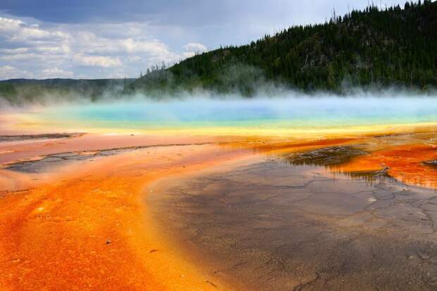 Yellowstone's Grand Prismatic Spring.