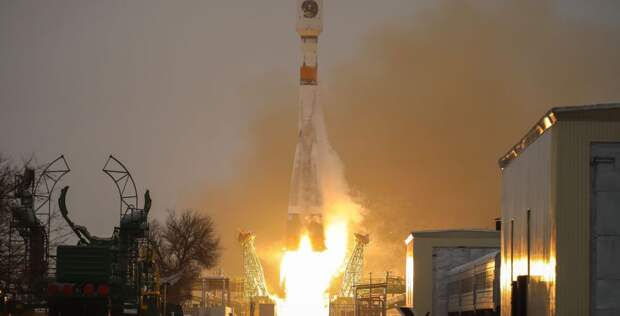 Пуск ракеты-носителя «Союз-2.1б»
