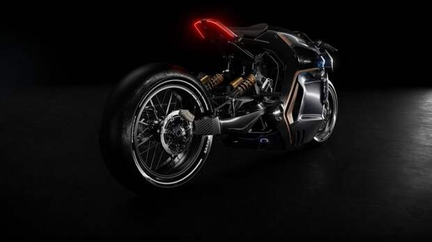 Этот концепт мотоцикла BMW может показаться неудобным для езды, но, безусловно, выглядит круто