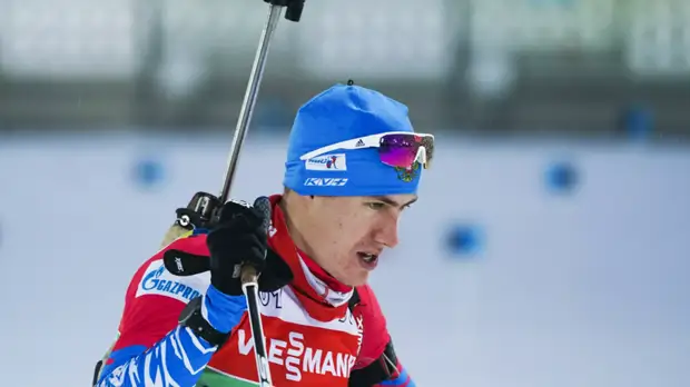 Латыпов заявил, что очень рад победе в смешанной эстафете на этапе КМ по биатлону