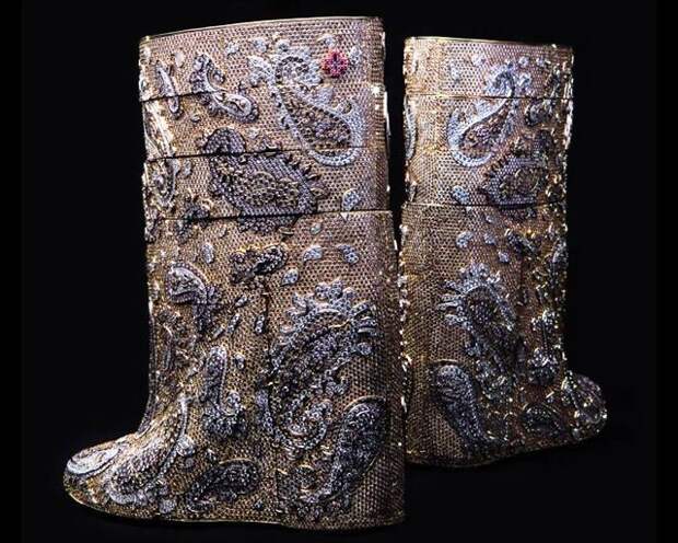 Most expensive boots are diamond studded by Vandevorst cost 3.1 mn dollars 3