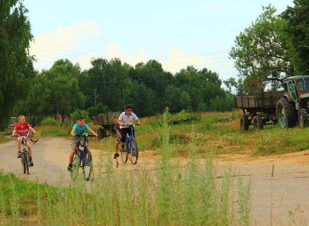 Каникулы в деревне Лето, Деревня, Природа, Длиннопост, Фотография
