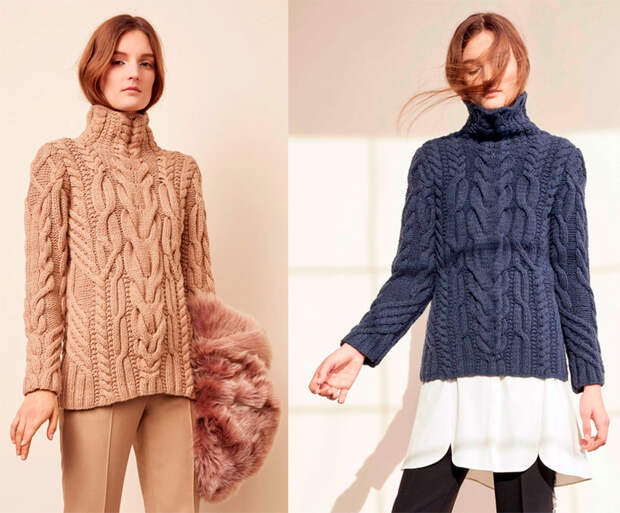 Модный женский свитер 2016-2017 – лучшие модели