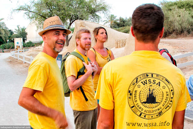 Песчаные скульптуры