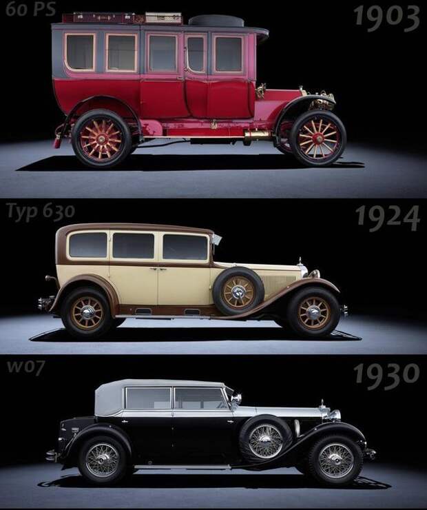 Mercedes-Benz - 110 лет развития mercedes-benz, автомобиль, история