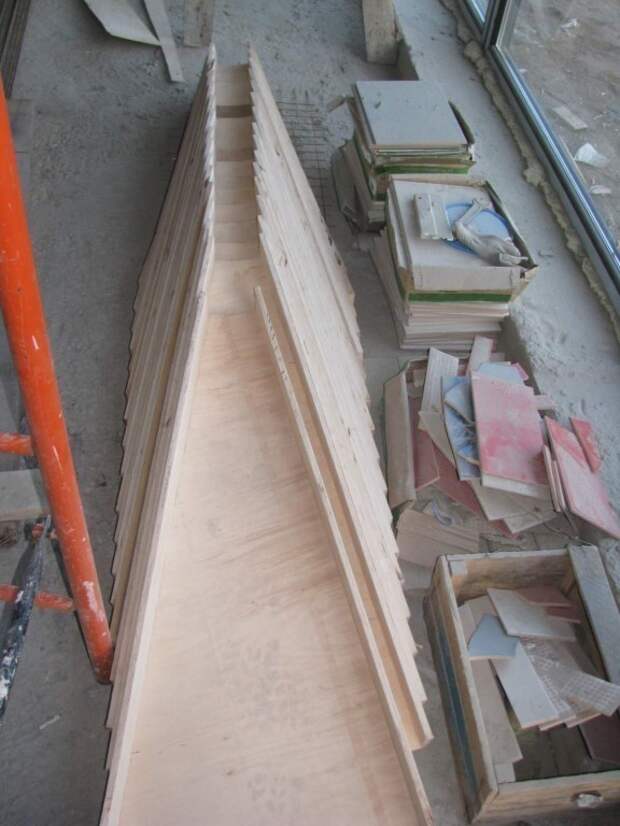 Каркас для лестницы из бетона своими руками