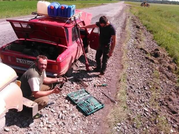 На Запорожце к перевалу Дятлова Автопутешествия, заз