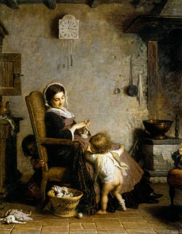 художник Альфред Жак ван Мюйден (Alfred van Muyden) картины – 08